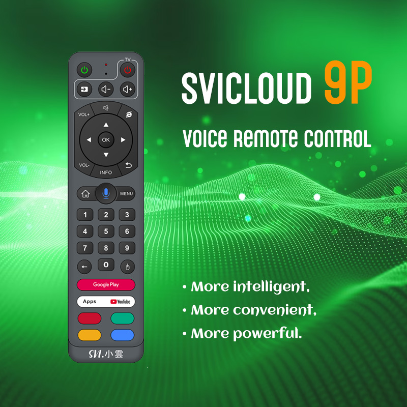 Original SviCloud Voice Remote Control for SviCloud 9P/9S TV Box,SviCloud  Accessories